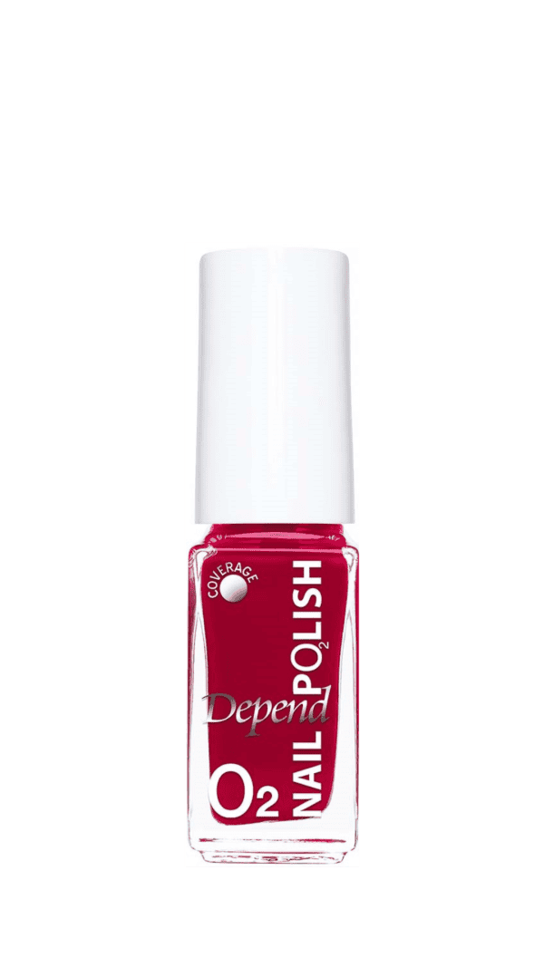 Nagellak ROZE-ROOD zuurstofdoorlatend Depend 715